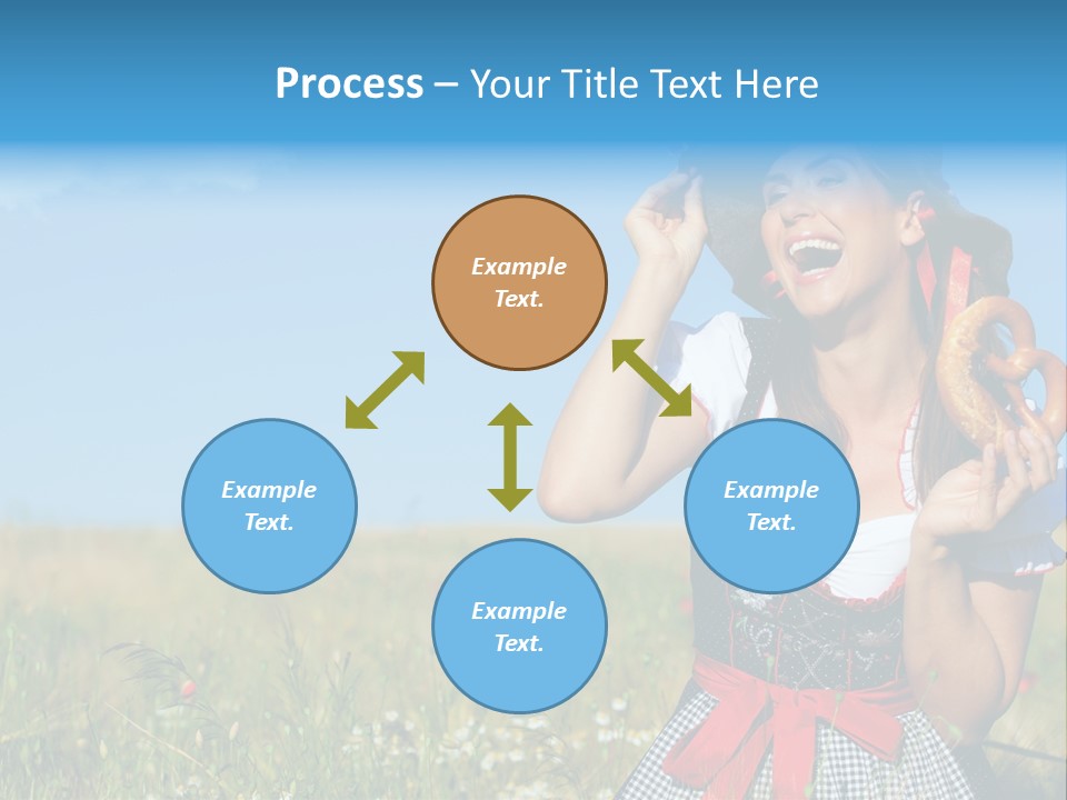 Fast Cloud Smile PowerPoint Template