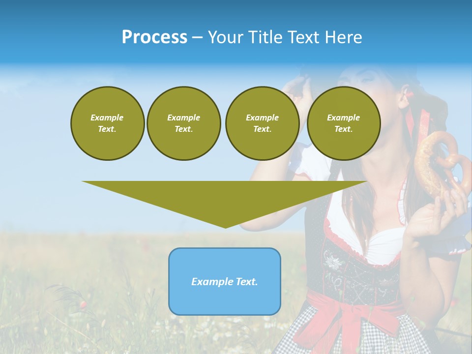Fast Cloud Smile PowerPoint Template