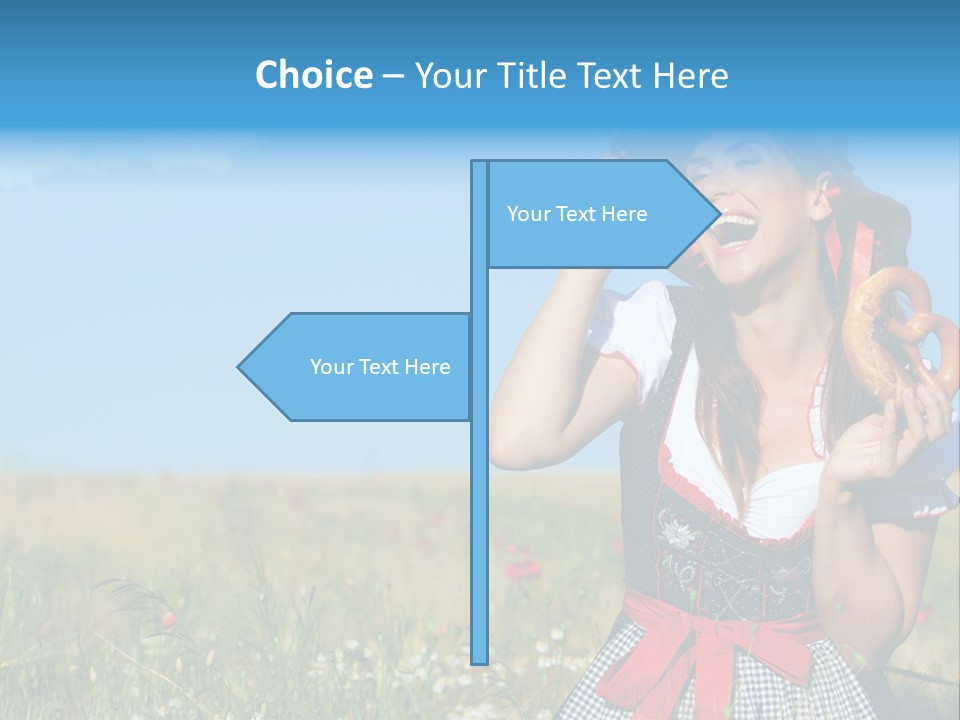 Fast Cloud Smile PowerPoint Template