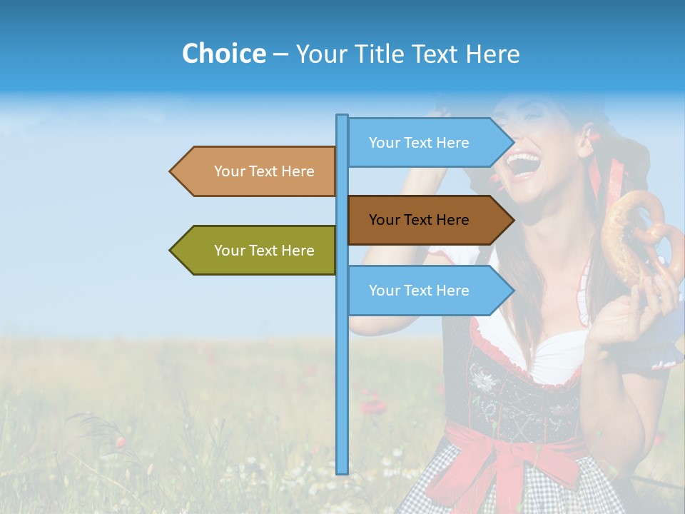 Fast Cloud Smile PowerPoint Template