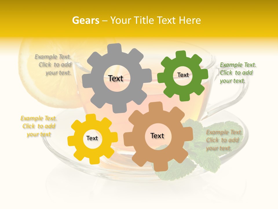 Food Organic Object PowerPoint Template