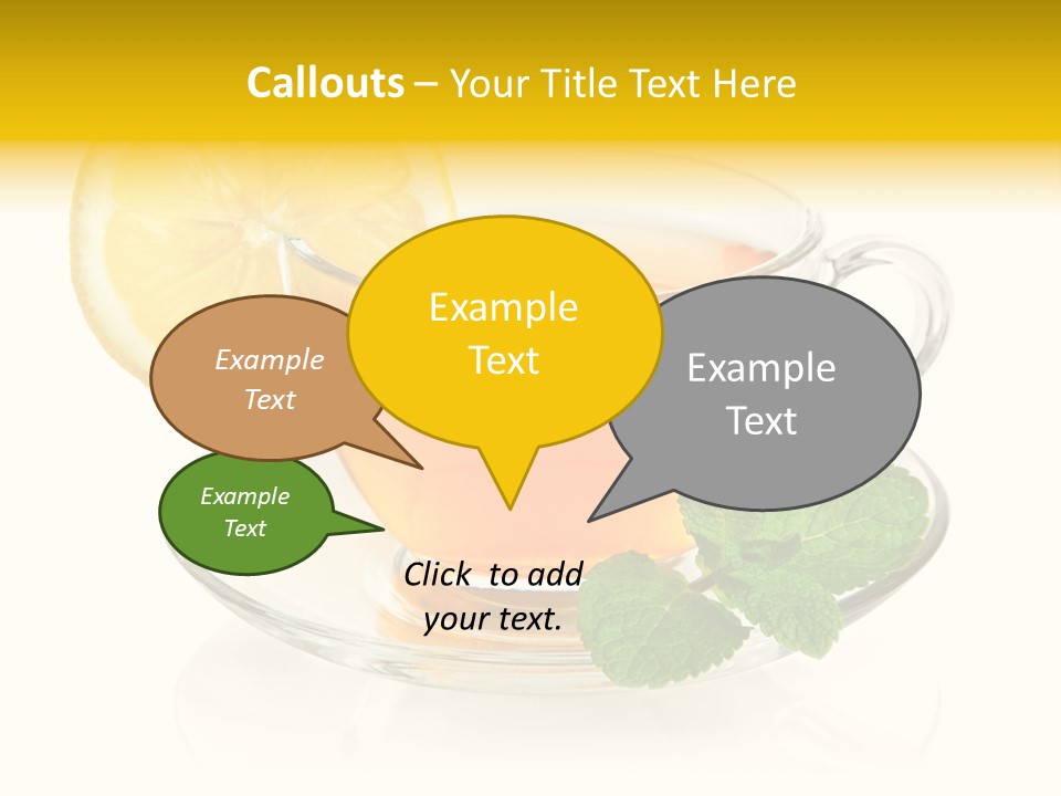 Food Organic Object PowerPoint Template
