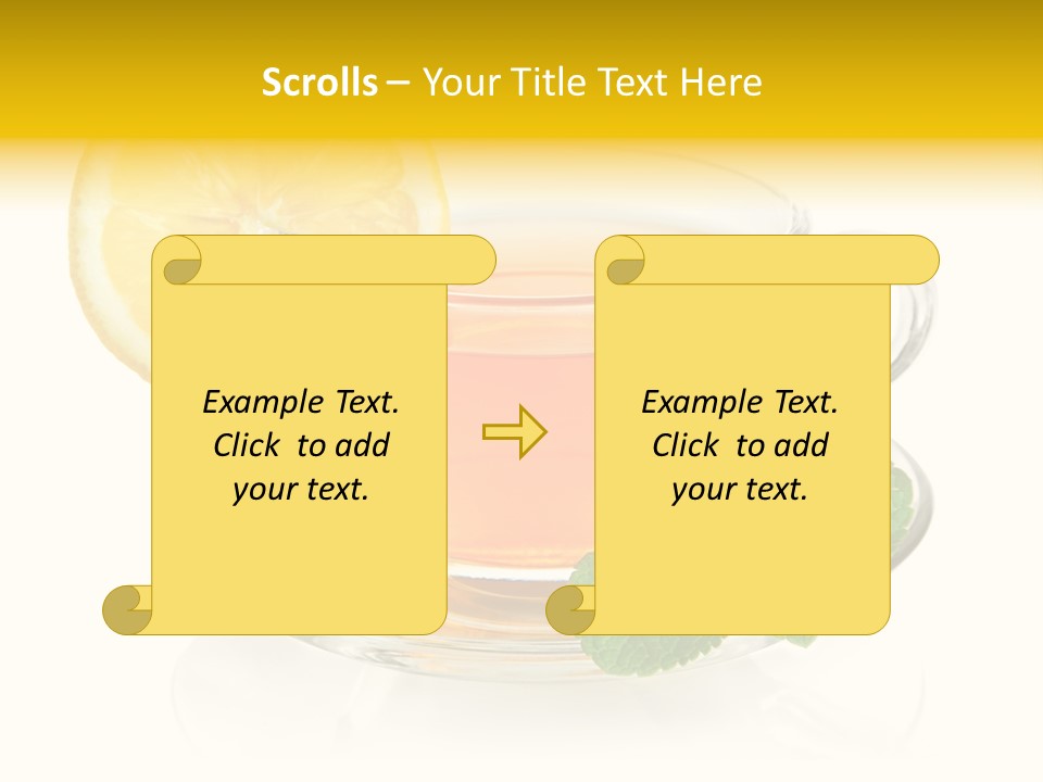 Food Organic Object PowerPoint Template