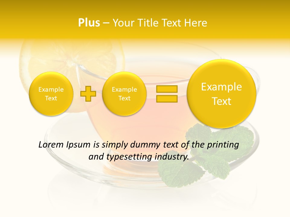 Food Organic Object PowerPoint Template