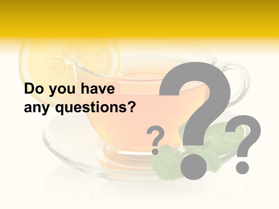 Food Organic Object PowerPoint Template