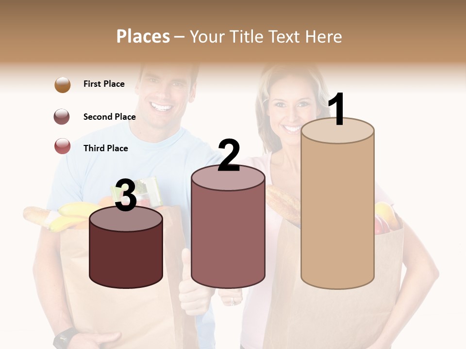 Woman Smile Beauty PowerPoint Template