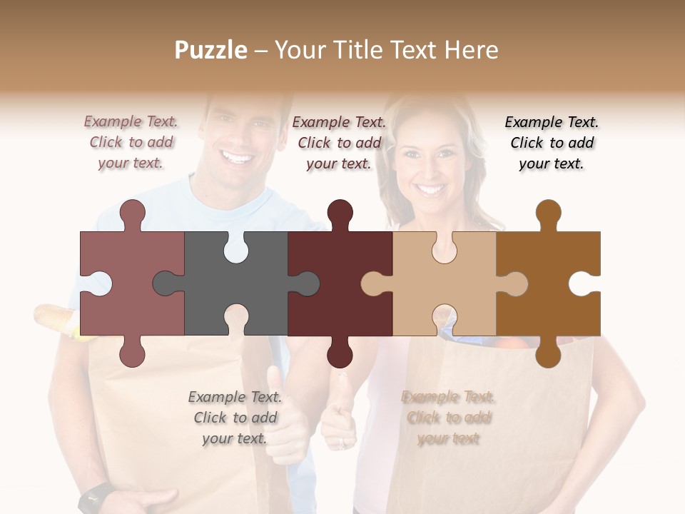 Woman Smile Beauty PowerPoint Template