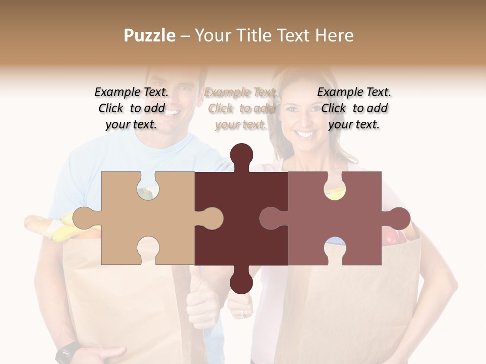 Woman Smile Beauty PowerPoint Template