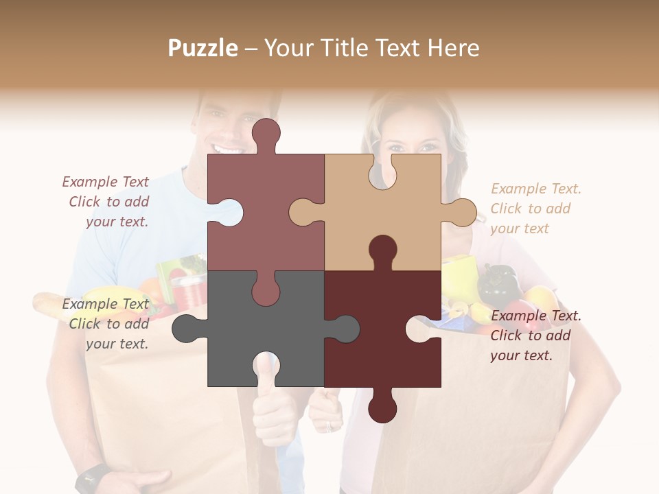 Woman Smile Beauty PowerPoint Template