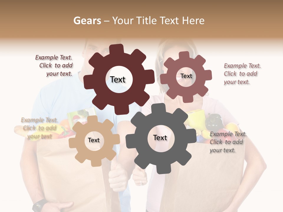 Woman Smile Beauty PowerPoint Template