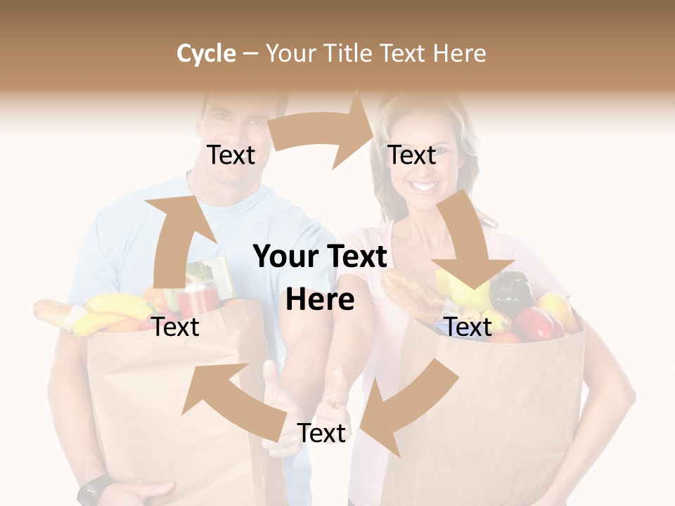 Woman Smile Beauty PowerPoint Template