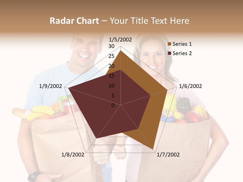 Woman Smile Beauty PowerPoint Template