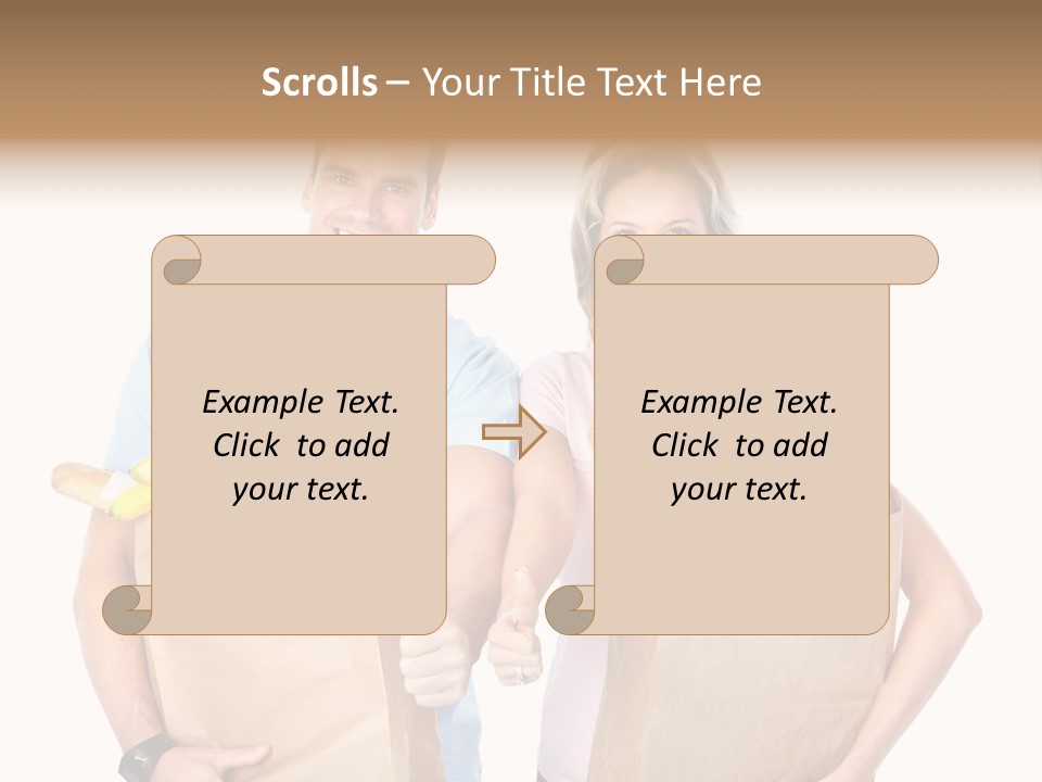 Woman Smile Beauty PowerPoint Template
