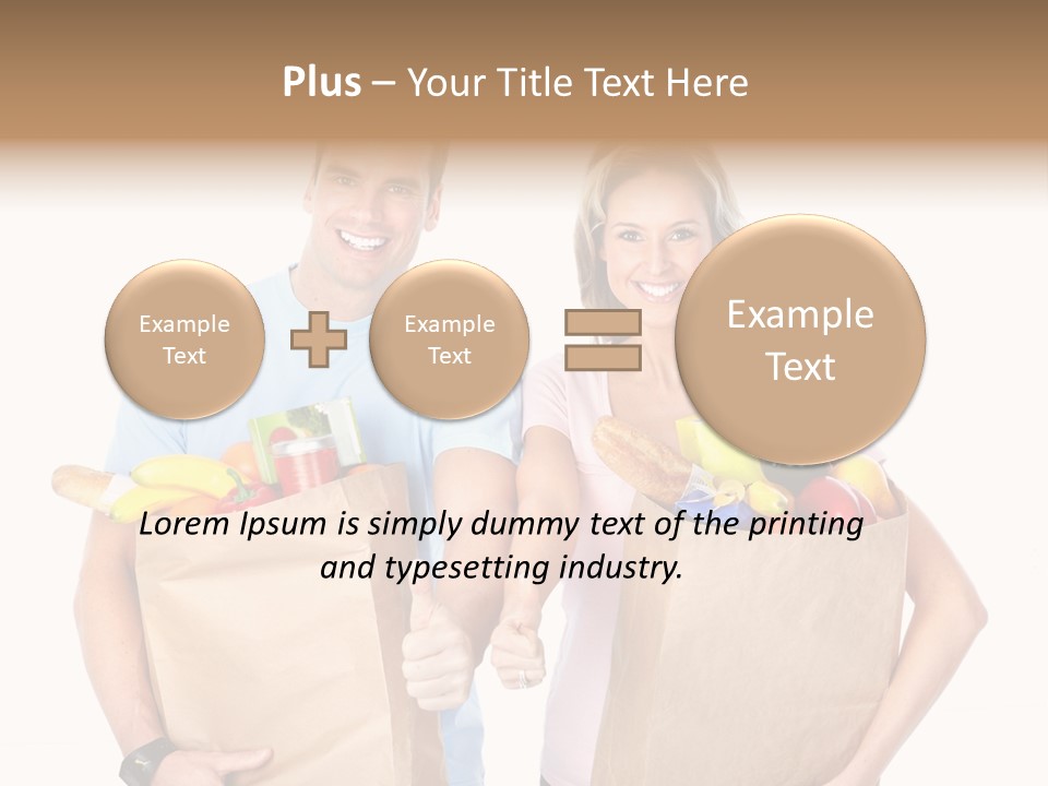 Woman Smile Beauty PowerPoint Template