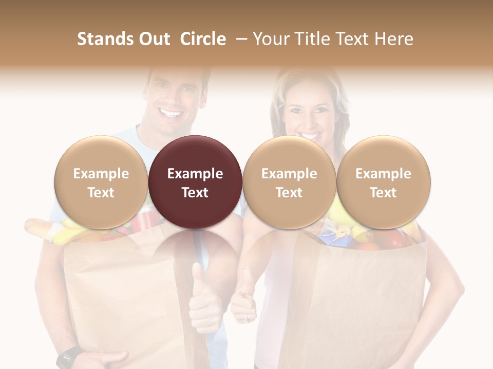 Woman Smile Beauty PowerPoint Template