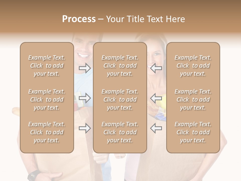 Woman Smile Beauty PowerPoint Template