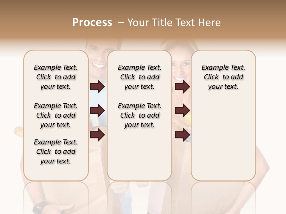 Woman Smile Beauty PowerPoint Template