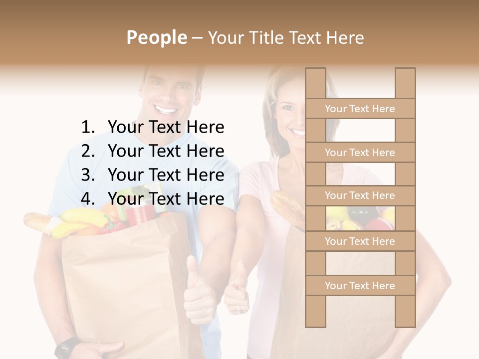 Woman Smile Beauty PowerPoint Template