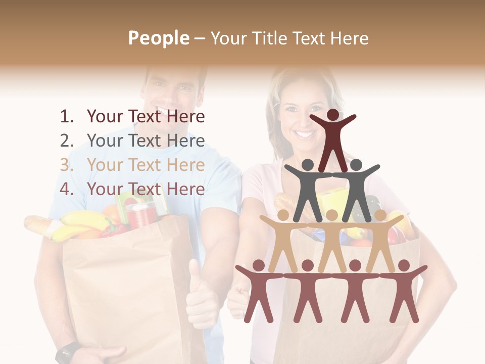 Woman Smile Beauty PowerPoint Template