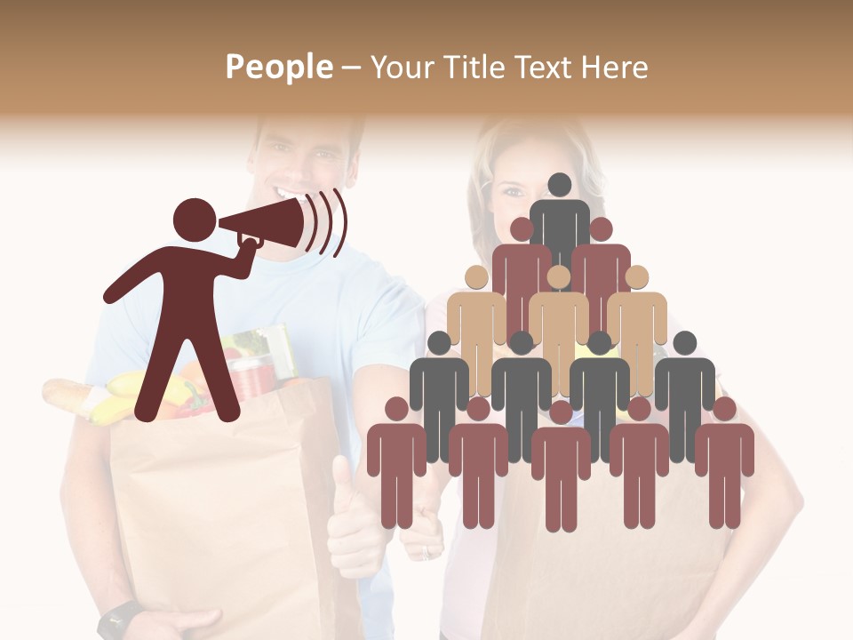 Woman Smile Beauty PowerPoint Template