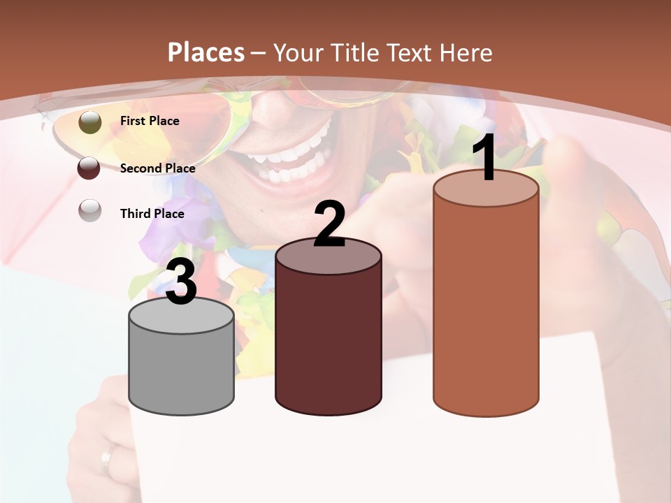 Person Message Euphoria PowerPoint Template