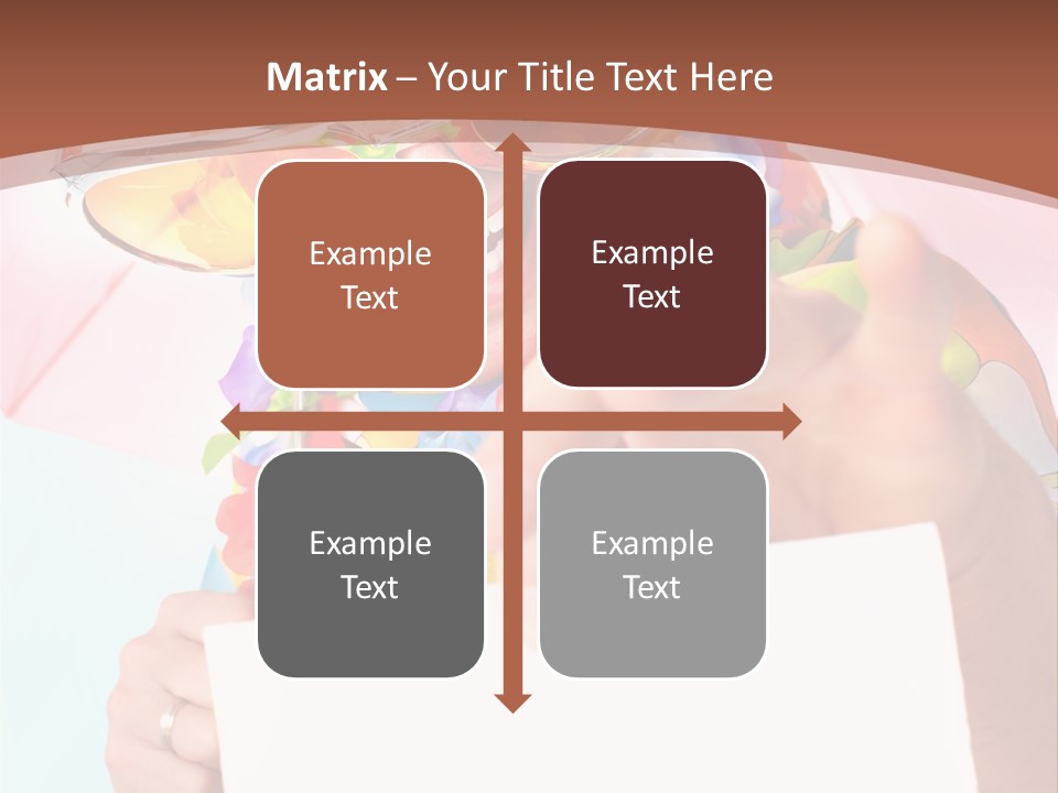 Person Message Euphoria PowerPoint Template