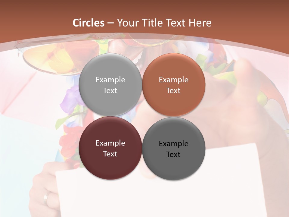 Person Message Euphoria PowerPoint Template