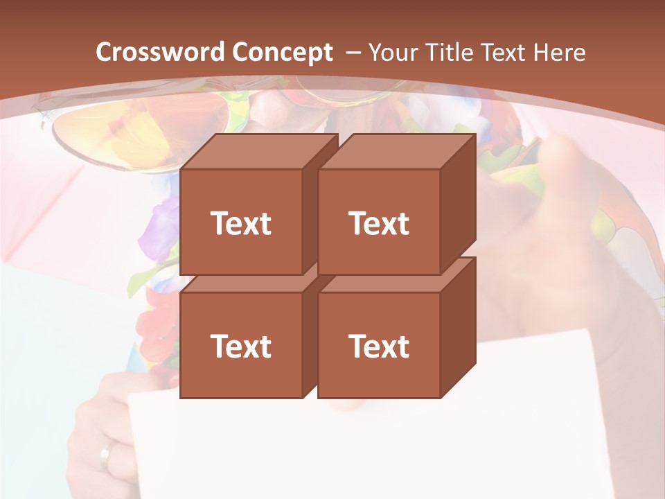 Person Message Euphoria PowerPoint Template