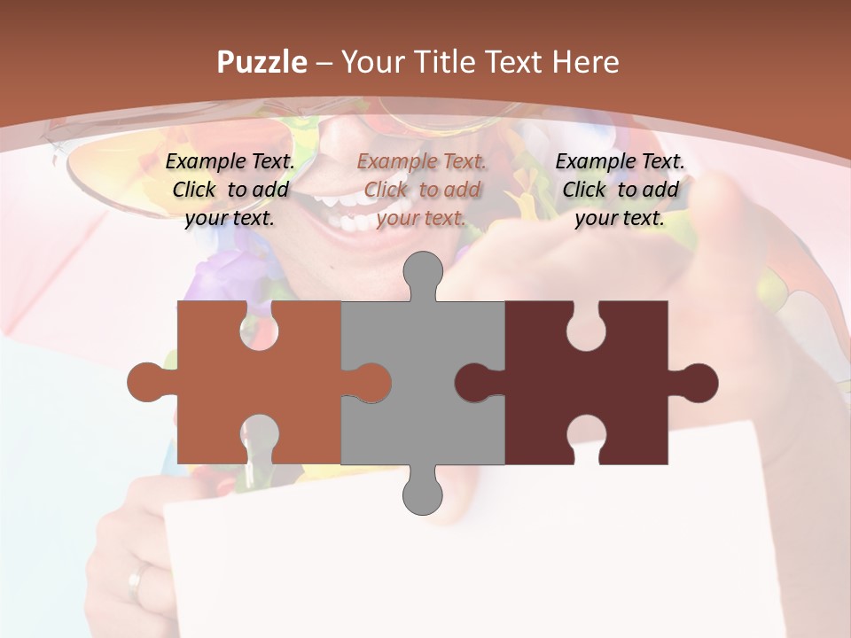 Person Message Euphoria PowerPoint Template