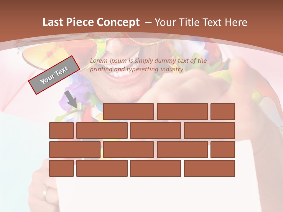 Person Message Euphoria PowerPoint Template