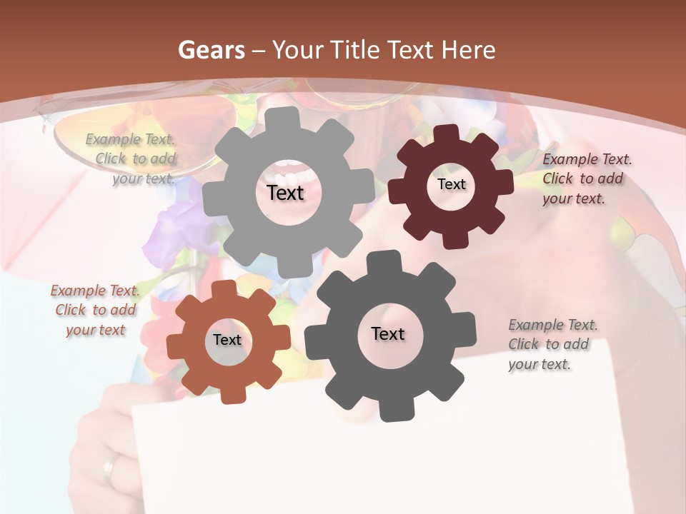 Person Message Euphoria PowerPoint Template