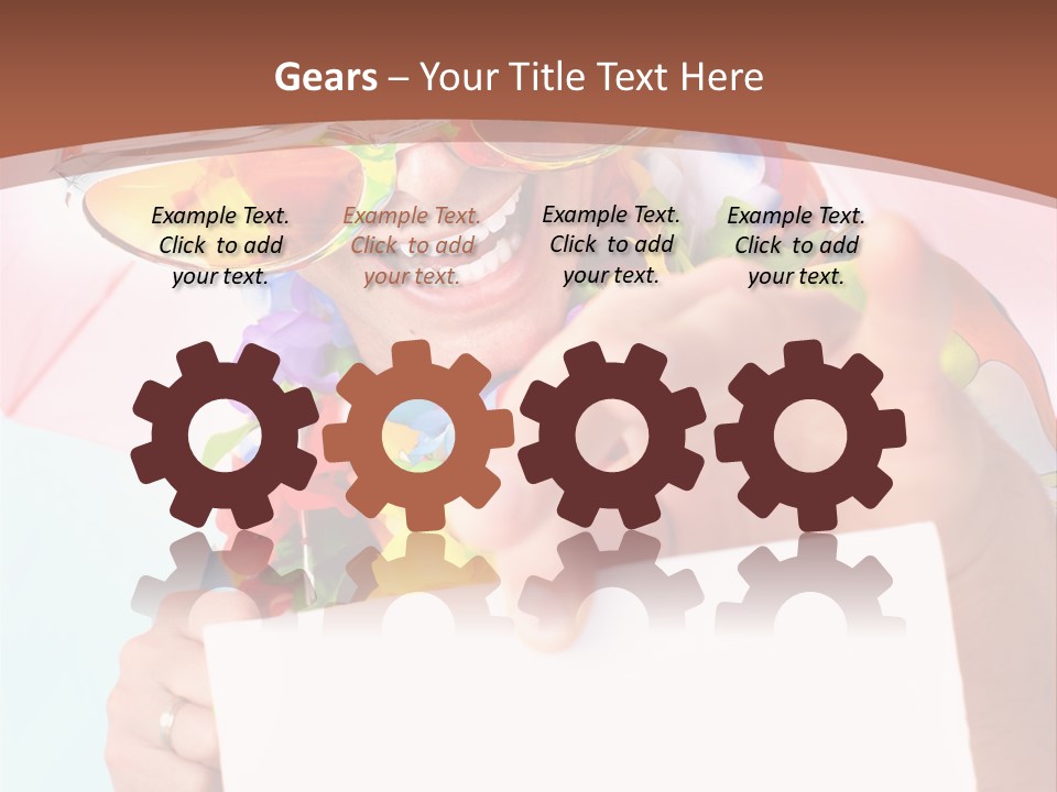 Person Message Euphoria PowerPoint Template