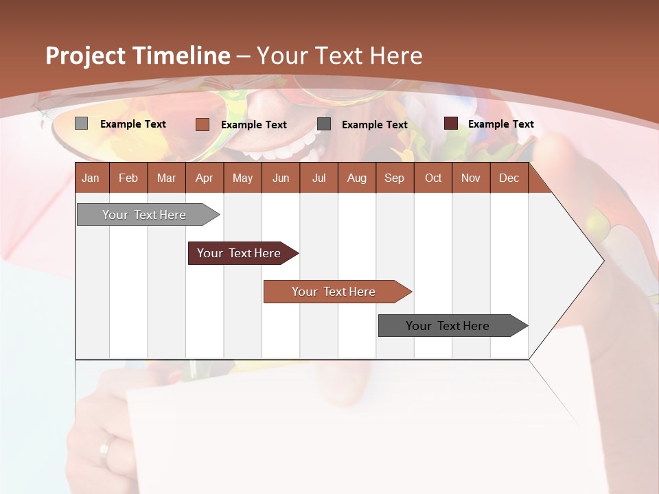 Person Message Euphoria PowerPoint Template