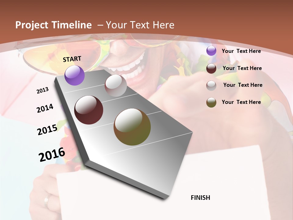 Person Message Euphoria PowerPoint Template