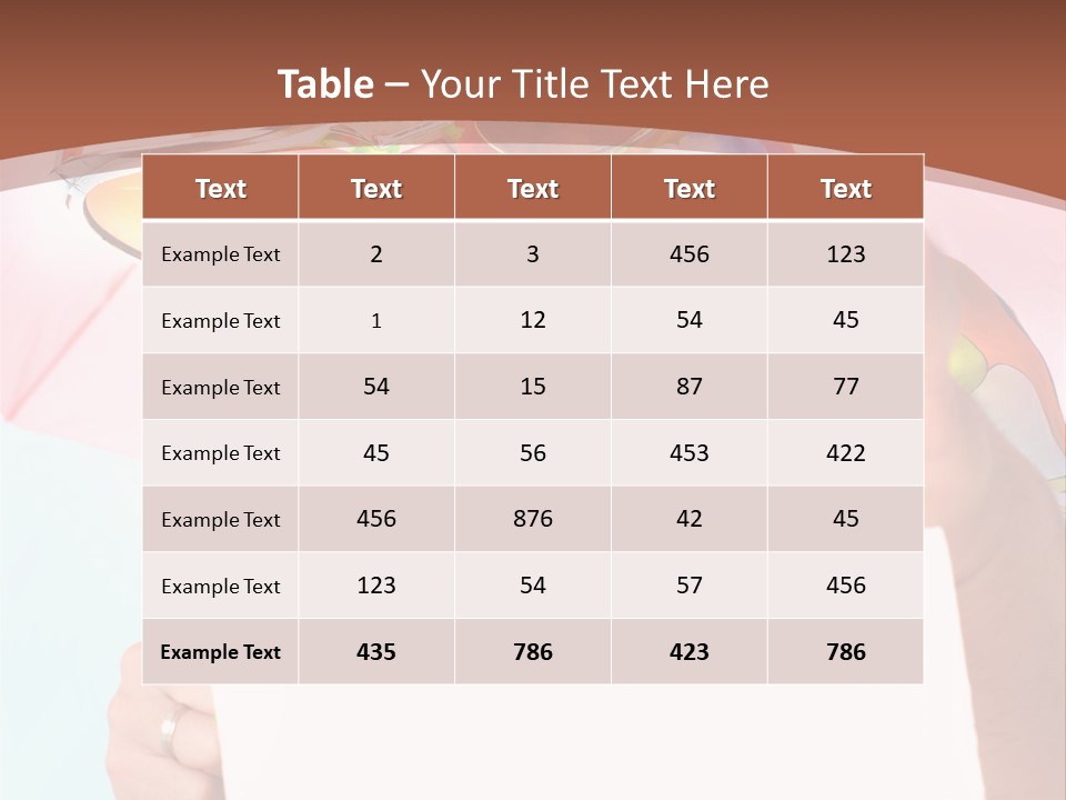Person Message Euphoria PowerPoint Template