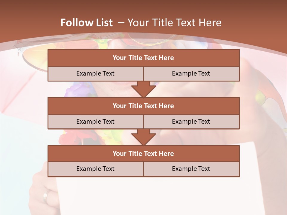 Person Message Euphoria PowerPoint Template