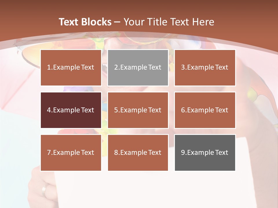 Person Message Euphoria PowerPoint Template