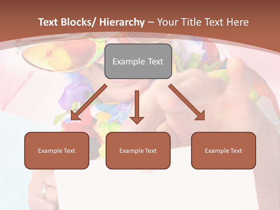 Person Message Euphoria PowerPoint Template