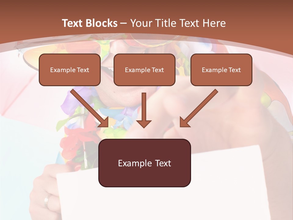 Person Message Euphoria PowerPoint Template