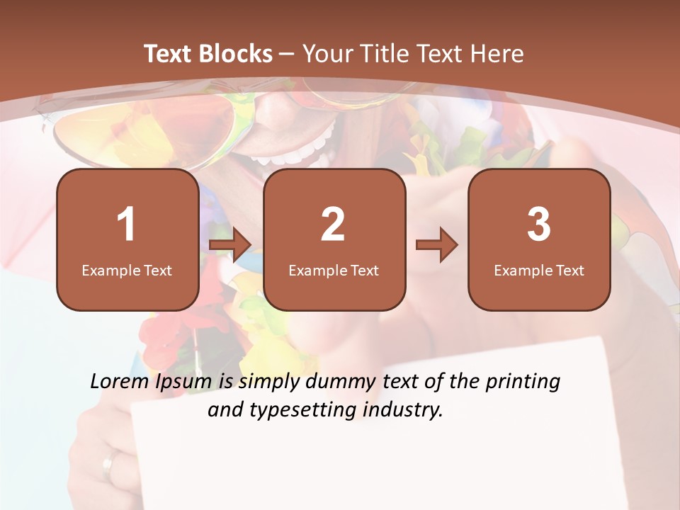 Person Message Euphoria PowerPoint Template