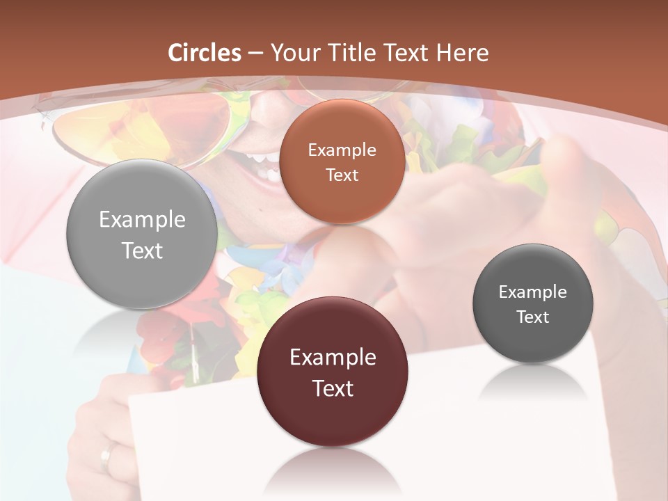 Person Message Euphoria PowerPoint Template