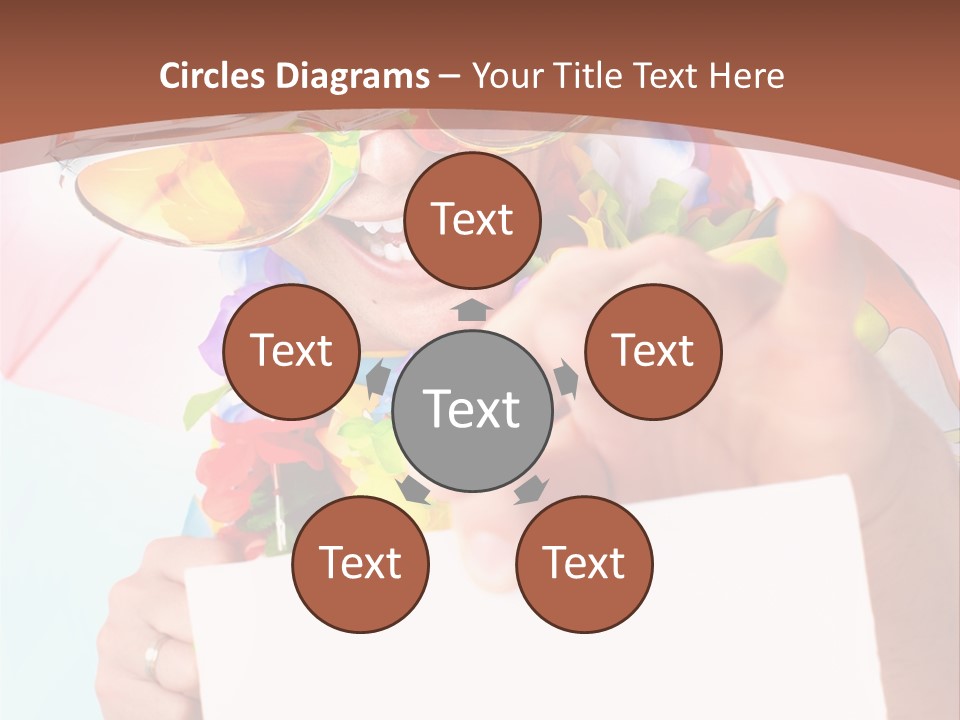 Person Message Euphoria PowerPoint Template