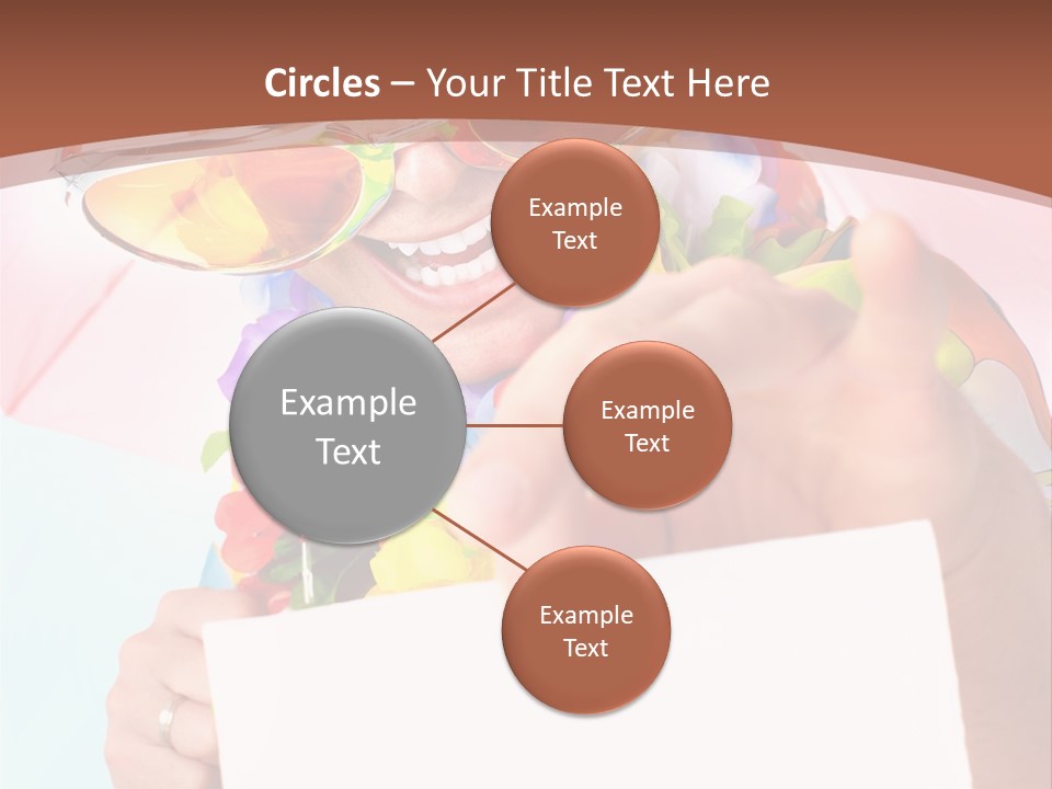 Person Message Euphoria PowerPoint Template