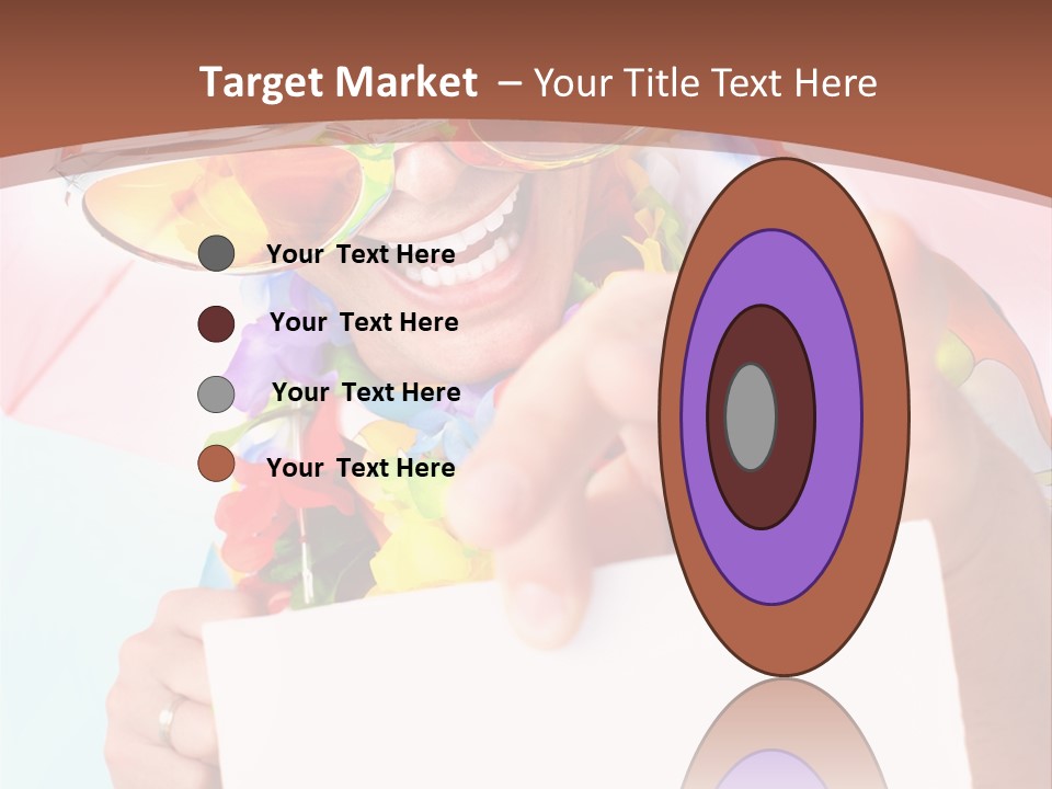 Person Message Euphoria PowerPoint Template