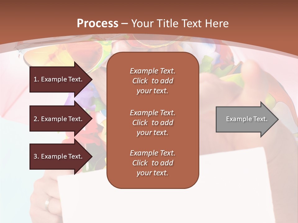 Person Message Euphoria PowerPoint Template