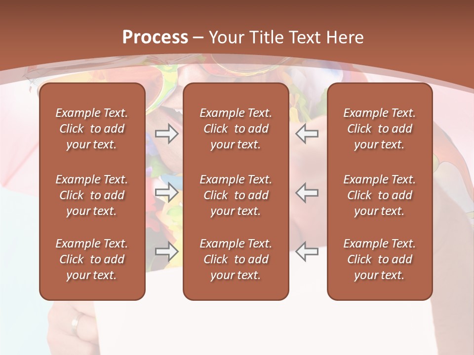 Person Message Euphoria PowerPoint Template