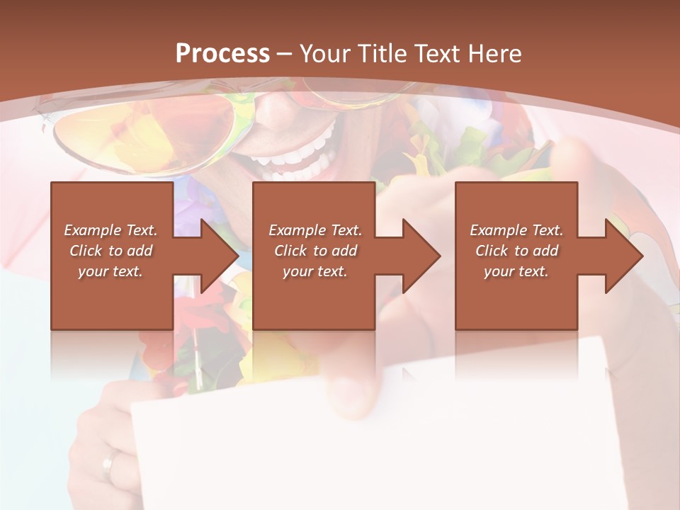 Person Message Euphoria PowerPoint Template