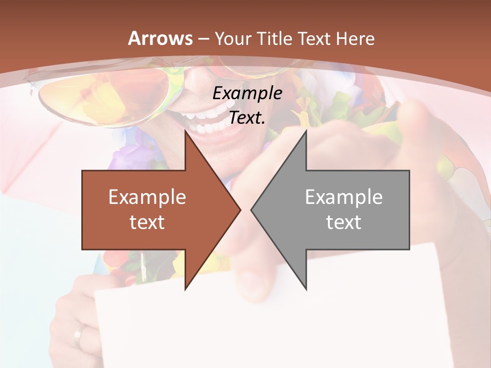 Person Message Euphoria PowerPoint Template