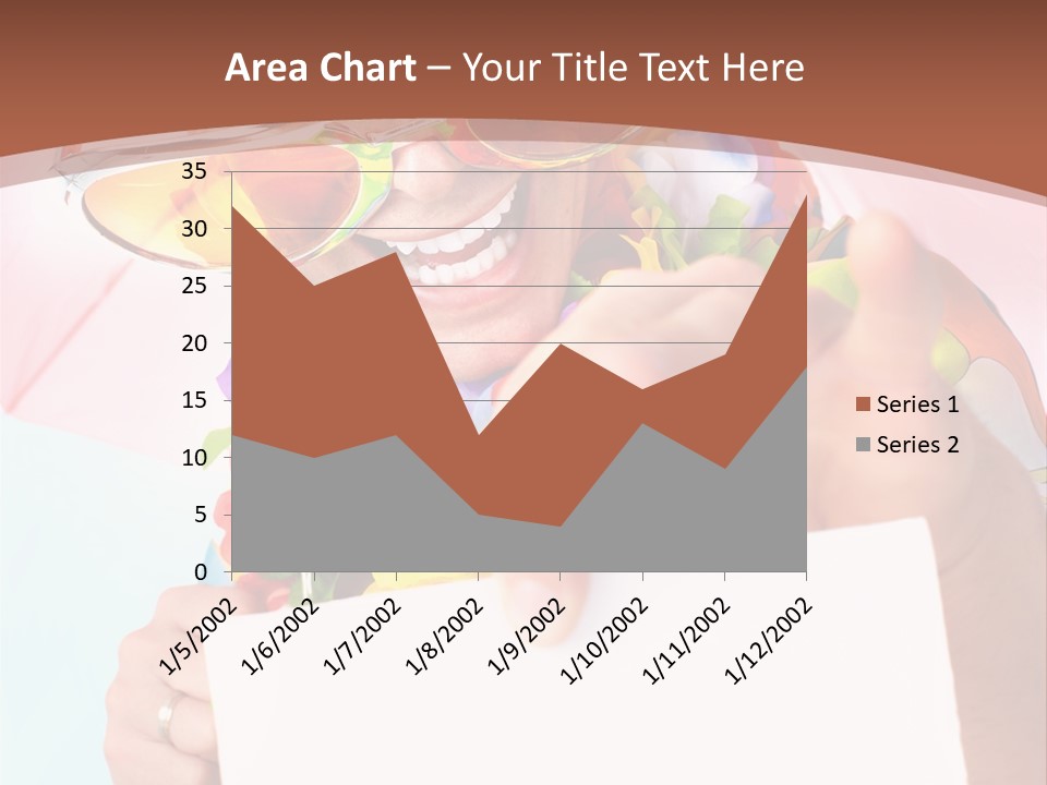 Person Message Euphoria PowerPoint Template