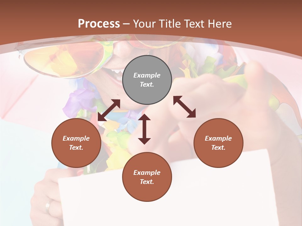 Person Message Euphoria PowerPoint Template
